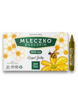 Mleczko pszczele Royal Jelly 1500 mg Ginseng Poland 10 fiolek x 10 ml. Naturalny suplement standaryzowany na kwas 10-HDA.