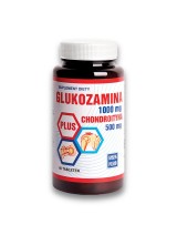 Glukozamina 1000 mg + Chondroityna 500 mg 60 tabletek