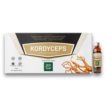 Kordyceps Chiński Ekstrakt Kompleks 10 fiolek x 10 ml - Cordyceps sinensis