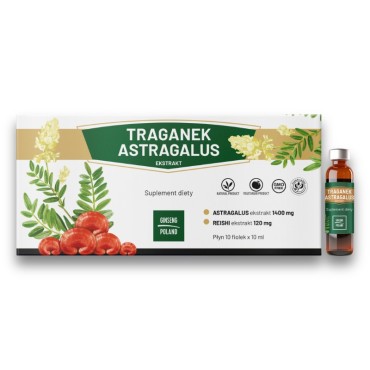Traganek Astragalus Ekstrakt 10 fiolek x 10 ml