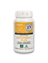 Witamina C plus dzika róża gorzka pomarańcza maliny 60 kapsułek