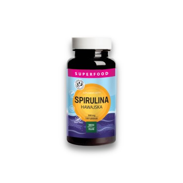 Spirulina Hawajska Kapsułki 100 kapsułek / 500 mg