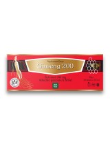 Ginseng 200 żeń-szeń & mleczko pszczele & miód 10 fiolek x 10 ml