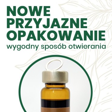Nowe przyjazne opakowanie i wygodny sposób otwierania ampułki żeń szenia Ginseng Poland