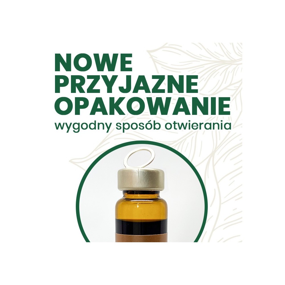 Nowe przyjazne opakowanie i wygodny sposób otwierania ampułki żeń szenia Ginseng Poland